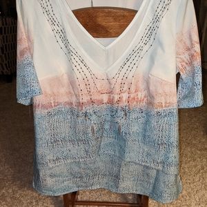 Sheilay Large Blouse feathers